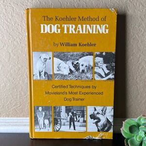 Vintage 1962 The Koehler Method of Dog Training by William Koehler | Dog-Chewed